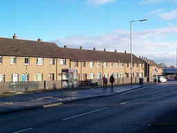 Photo: a council estate in Dundee.